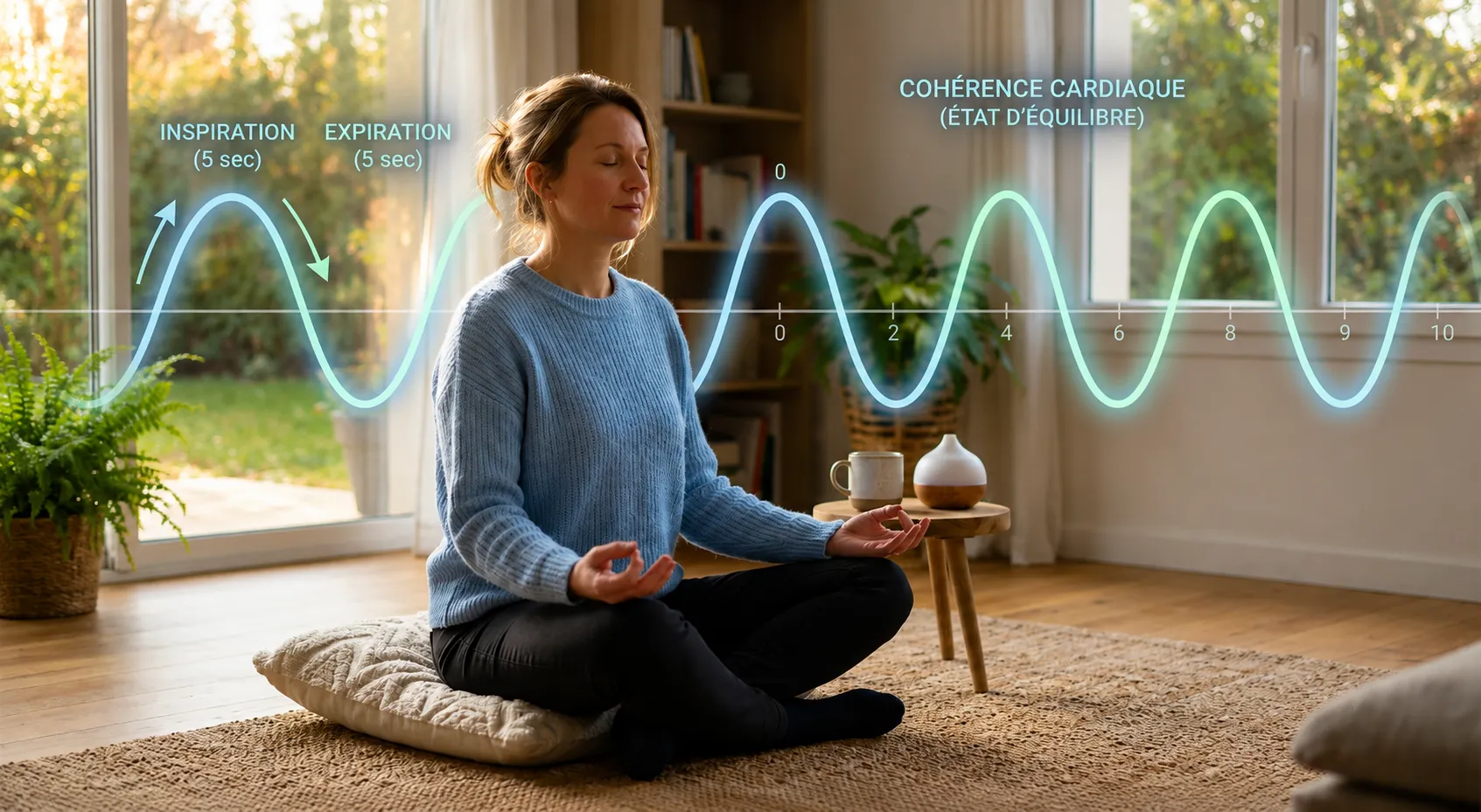 Cohérence cardiaque et stress : la technique en respiration